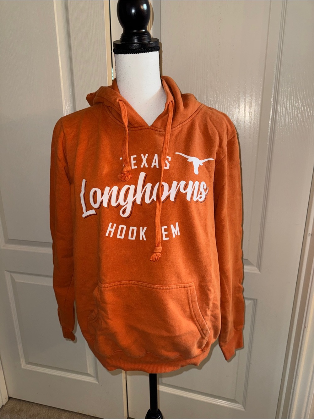 Texas Longhorns Orange Hoodie - Size Large